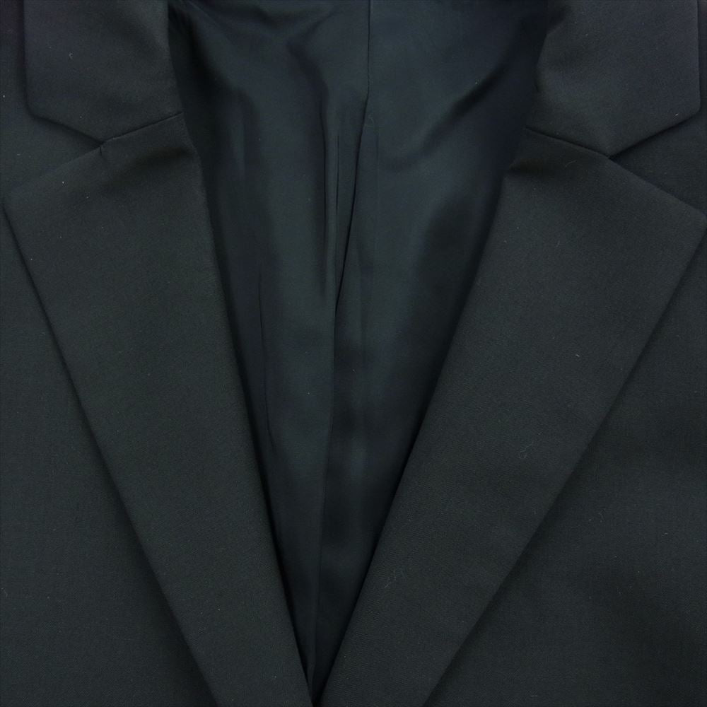 theory セオリー テーラード ジャケット スラックス パンツ セットアップ ブラック系 4【中古】