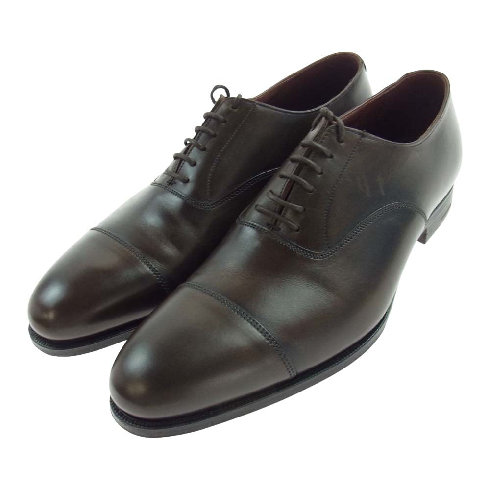 CROCKETT&JONES クロケットアンドジョーンズ 5650-2095-07 LONSDALE Handgrade ロンスデール ハンドグレード レザー ドレスシューズ ブラウン系 7【新古品】【未使用】【中古】