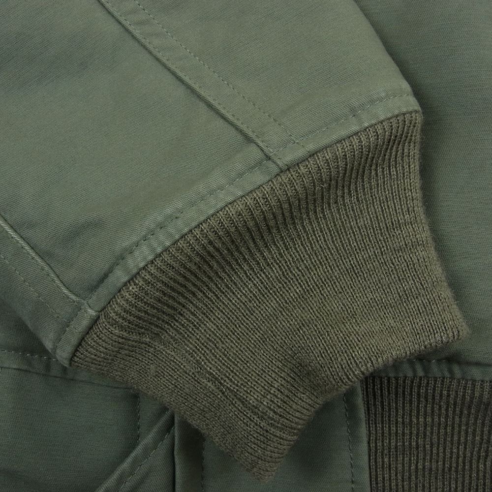Engineered Garments エンジニアードガーメンツ × BEAMS PLUS ビームスプラス MA-1 ミリタリー ボンバー ジャケット カーキ系 M【中古】