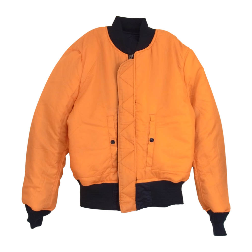 バレイアパレル USA製 MA-1 フライト ジャケット ネイビー系 M【中古】