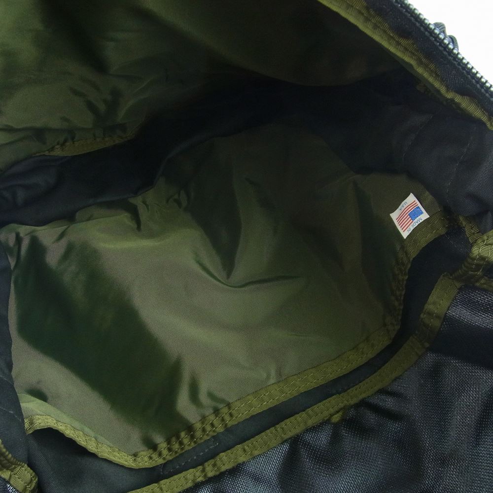 BRIEFING ブリーフィング 15周年限定 エキスパンド ショルダー バッグ アメリカ製 カーキ系 ブラック系【中古】