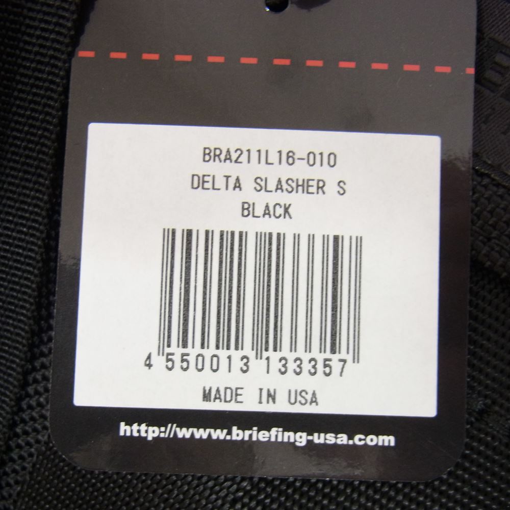 BRIEFING ブリーフィング DELTA SLASHER S デルタ スラッシャー ショルダーバッグ ブラック系【中古】