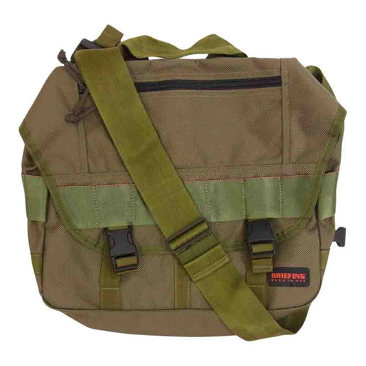 BRIEFING ブリーフィング LANCE 3 ランス ショルダー バッグ カーキ系【中古】