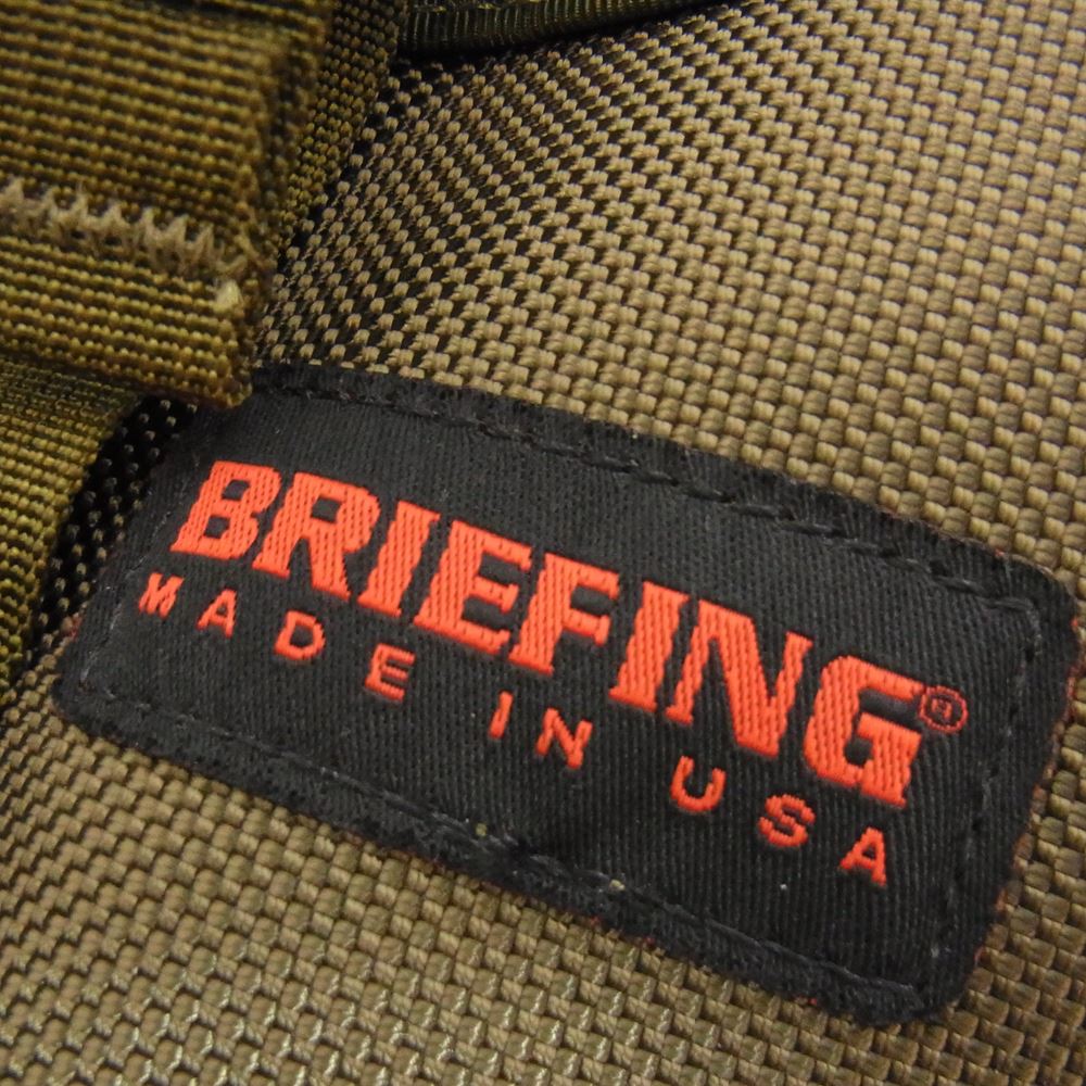 BRIEFING ブリーフィング LANCE 3 ランス ショルダー バッグ カーキ系【中古】