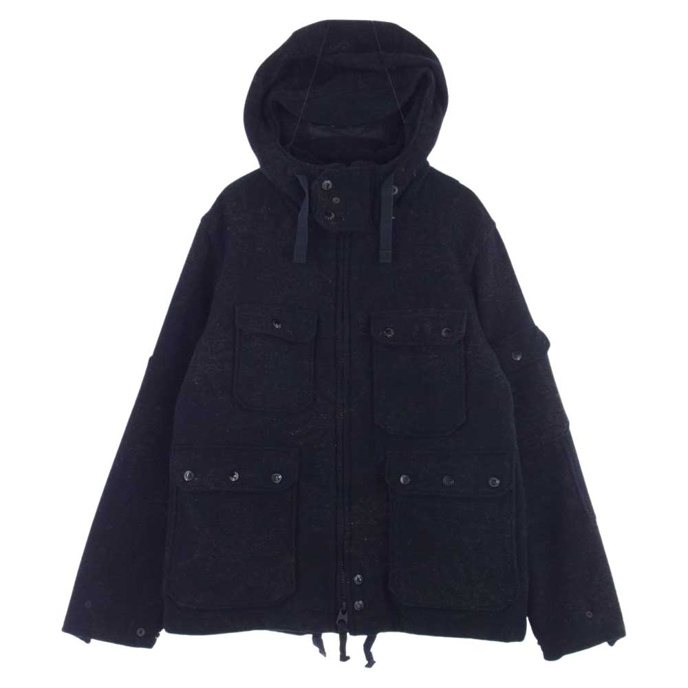 Engineered Garments エンジニアードガーメンツ Cruiser Parka クルーザー パーカー ウール ジャケット ダークネイビー系 S【中古】