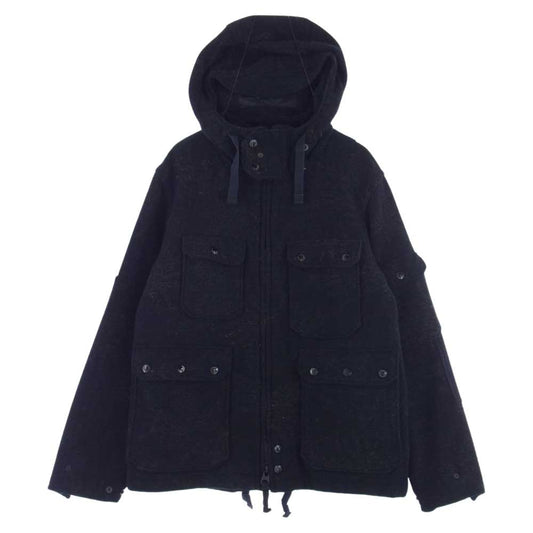 Engineered Garments エンジニアードガーメンツ Cruiser Parka クルーザー パーカー ウール ジャケット ダークネイビー系 S【中古】