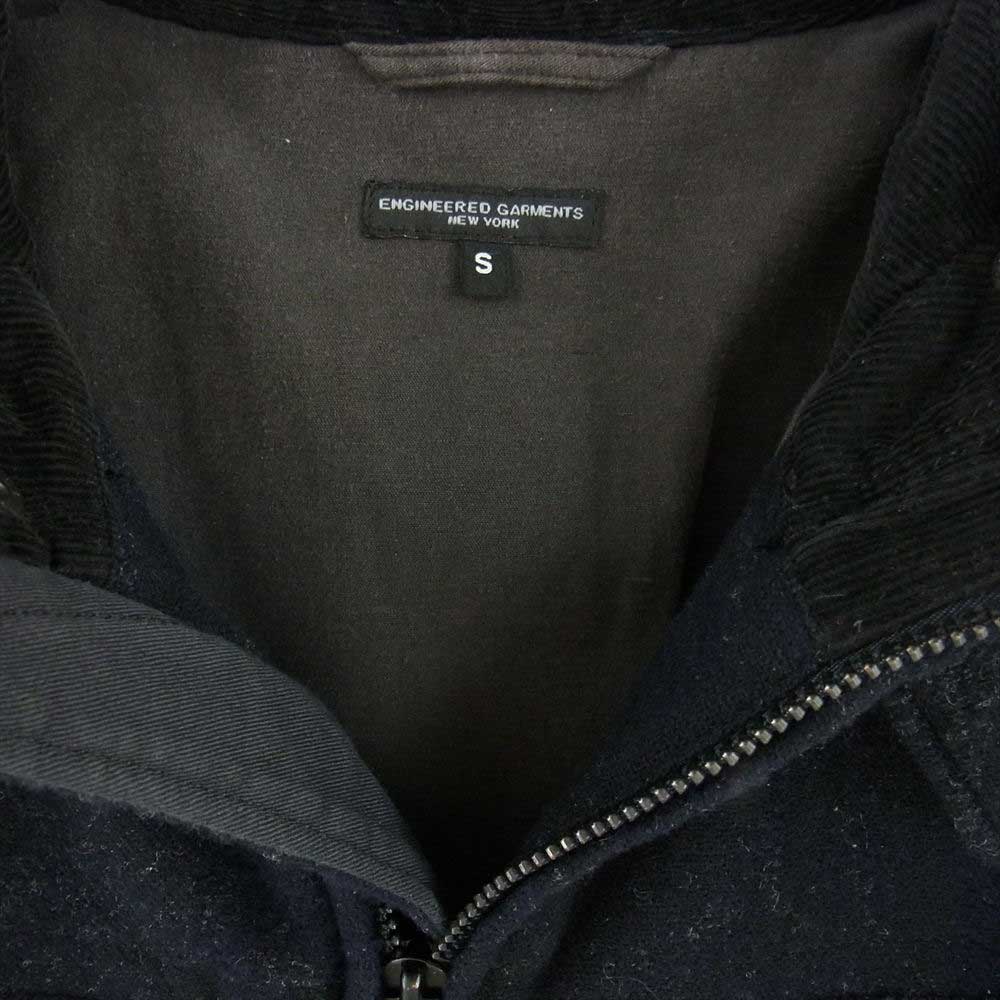 Engineered Garments エンジニアードガーメンツ Cruiser Parka クルーザー パーカー ウール ジャケット ダークネイビー系 S【中古】