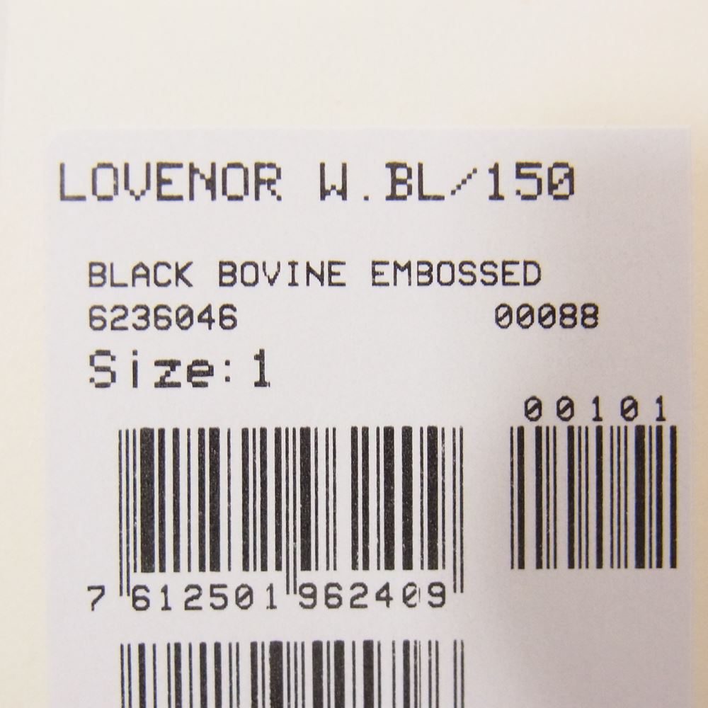 BALLY バリー LOVENOR W.BL 150 型押し ボヴィンレザー ラウンドジップ ウォレット 長財布 ブラック系【極上美品】【中古】
