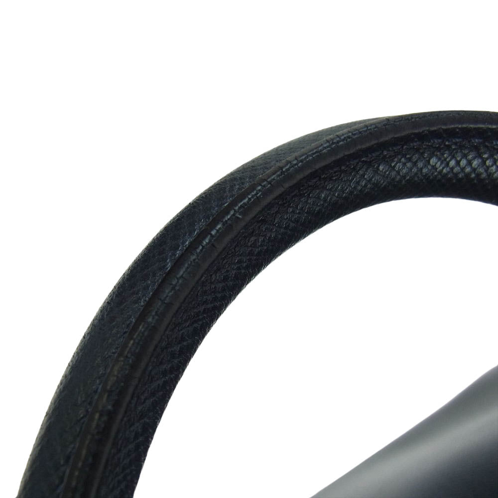 セラピアン SEVOEULL6155-M40 ANI BAG アニ 立体縫製 レザー 2WAY オレッキア アイコン ボストン ショルダーバッグ ブラック系【中古】