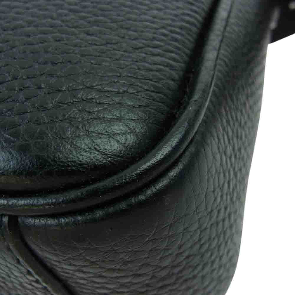 BALLY バリー CROSS BODY SOREL ソレル レザー ショルダーバッグ ブラック系【極上美品】【中古】