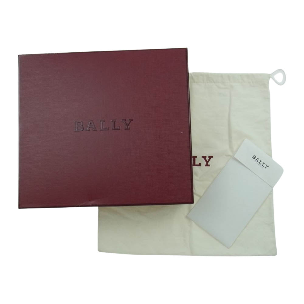 BALLY バリー CROSS BODY SOREL ソレル レザー ショルダーバッグ ブラック系【極上美品】【中古】