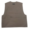 FEAR OF GOD フィアオブゴッド 22AW ESSENTIALS エッセンシャルズ Work Vest ワーク ベスト カーキ系 L【中古】