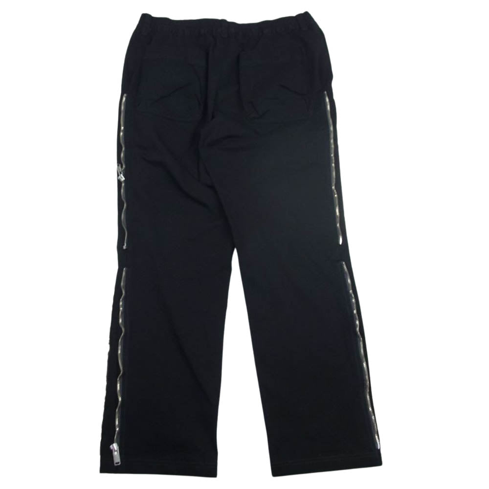 UNDERCOVER アンダーカバー 23SS U11C4502-2 Undercoverism アンダーカバイズム Dリング サイドジッパー コットン パンツ ブラック系 4【美品】【中古】