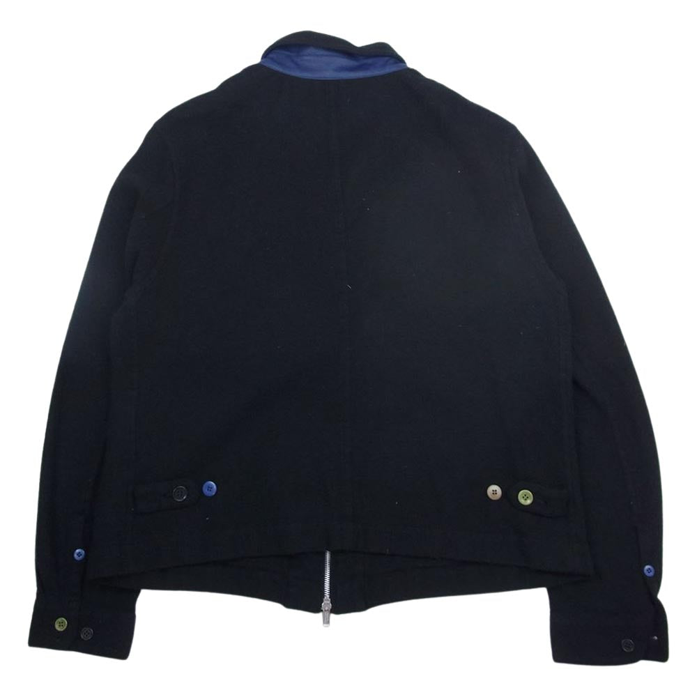 UNDERCOVER MENS縮絨ブルゾン　NAVY キムタク