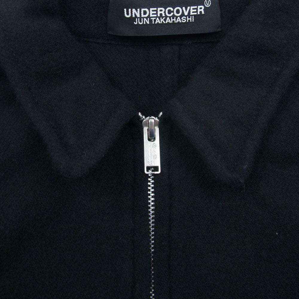 UNDERCOVER アンダーカバー 20AW UC2B9204 縮絨 ブルゾン ジャケット ブラック系 4【中古】