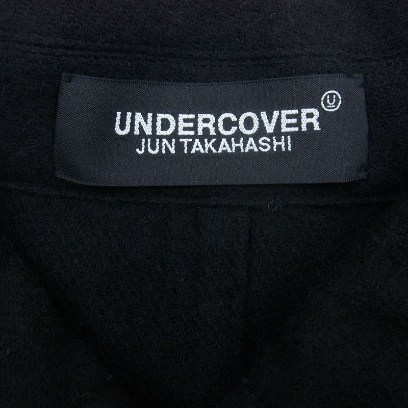 UNDERCOVER アンダーカバー 20AW UC2B9204 縮絨 ブルゾン ジャケット ブラック系 4【中古】