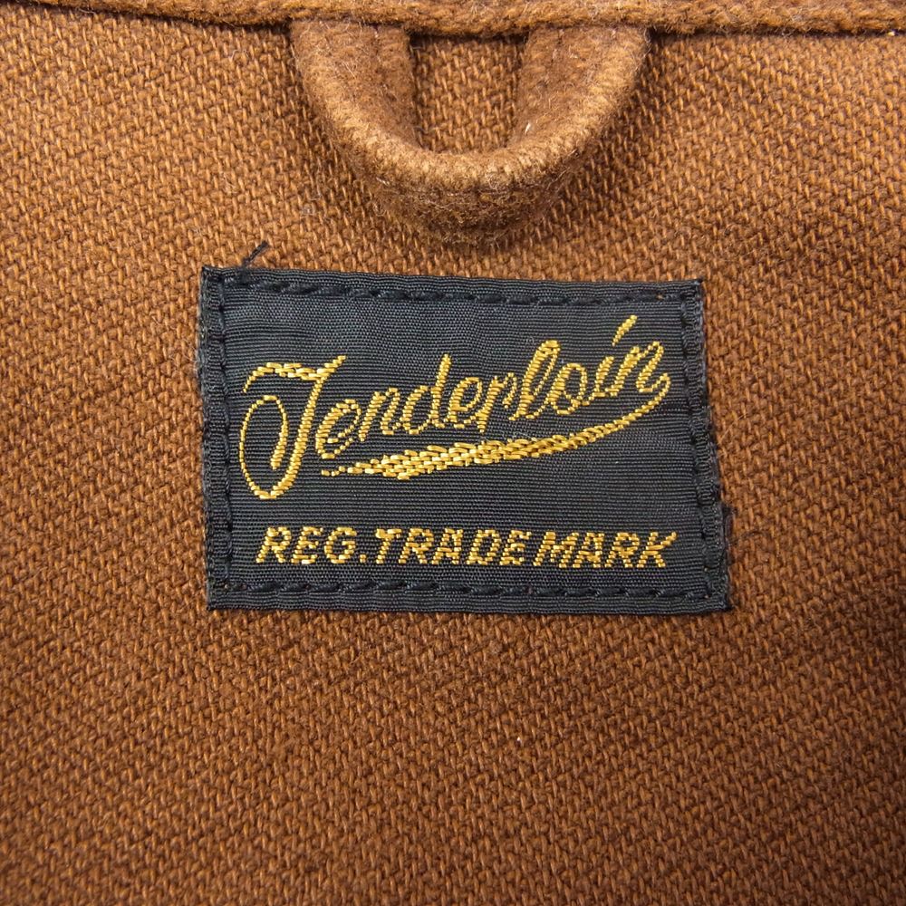 TENDERLOIN テンダーロイン T-MOLESKIN JKT モールスキン ジャケット ブラウン系 S【中古】