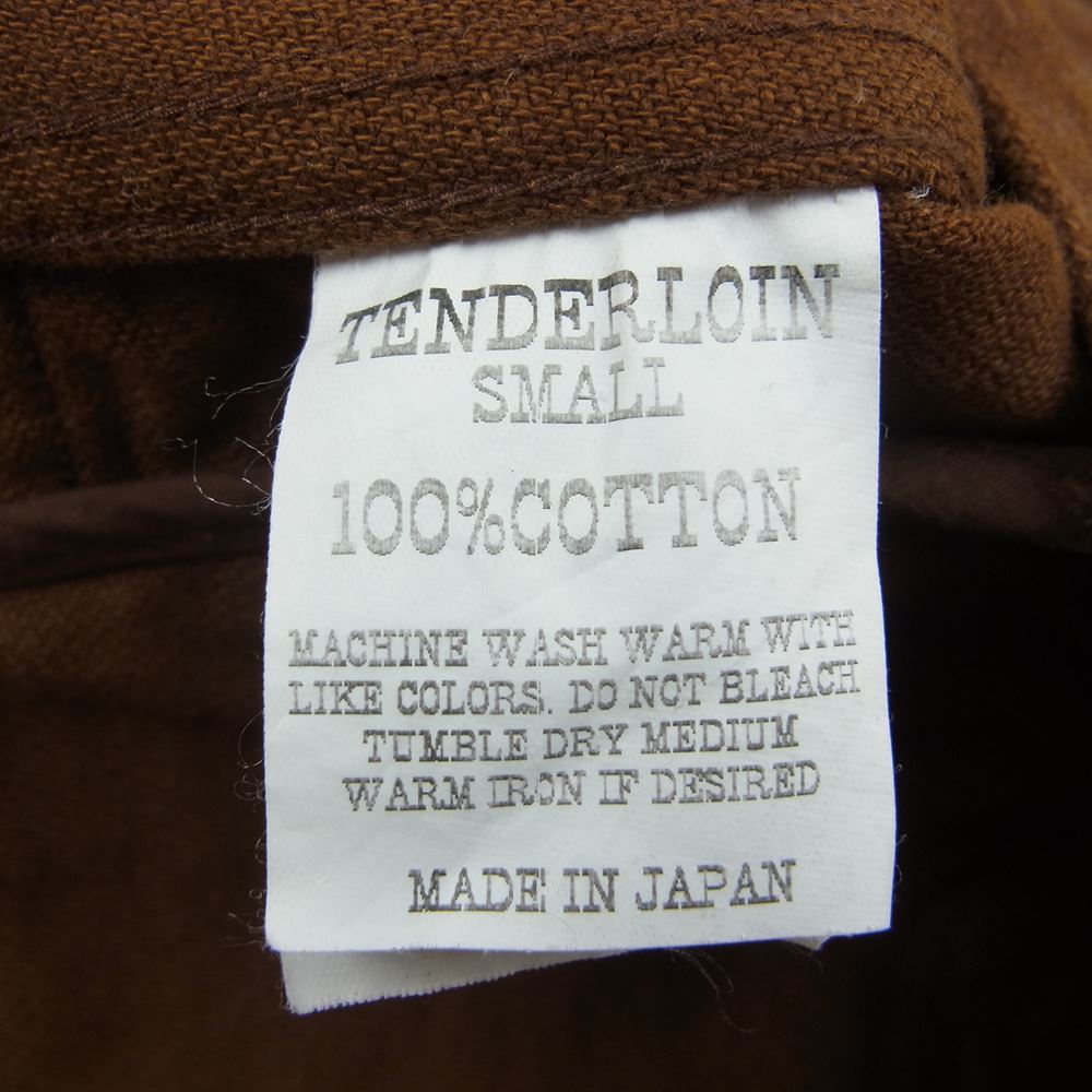 TENDERLOIN テンダーロイン T-MOLESKIN JKT モールスキン ジャケット ブラウン系 S【中古】