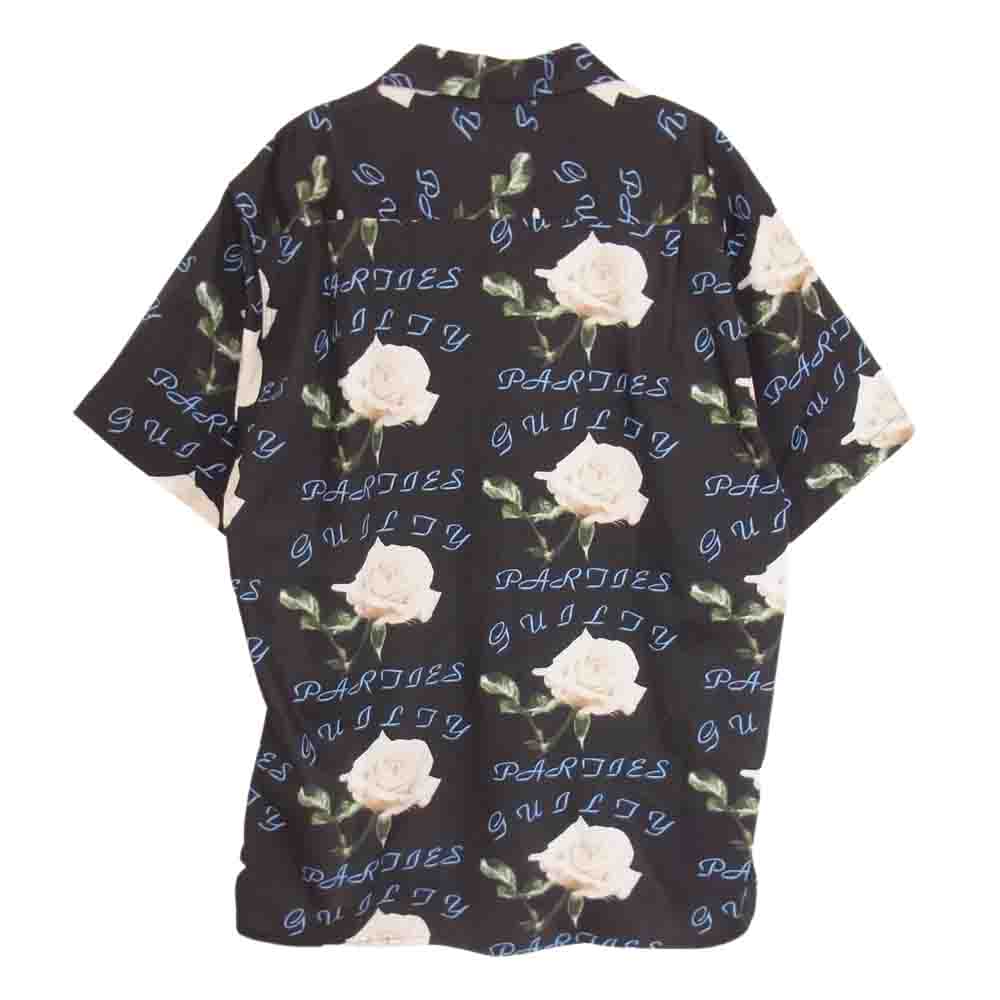 WACKO MARIA ワコマリア 21SS HAWAIIAN SHIRT S/S TYPE3 ハワイアン シャツ アロハ 半袖シャツ ブラック系 M【中古】