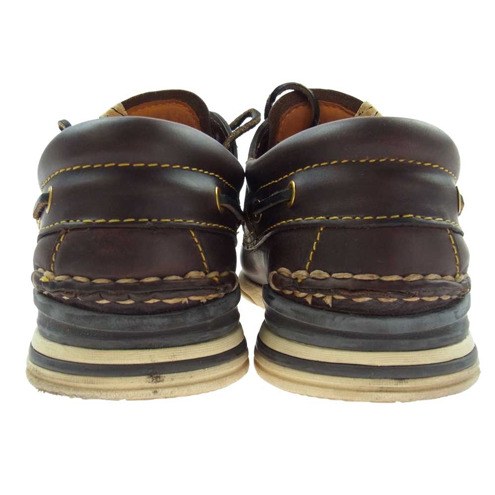 VISVIM ビズビム  13AW 0113302002001 AMERICANA DECK-FOLK アメリカーナ デッキ フォルク シューズ ブラウン系 US11　29.0cm【中古】