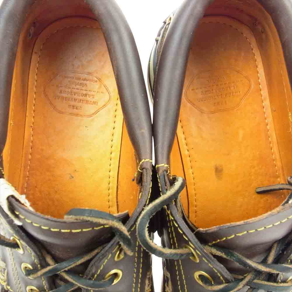 VISVIM ビズビム  13AW 0113302002001 AMERICANA DECK-FOLK アメリカーナ デッキ フォルク シューズ ブラウン系 US11　29.0cm【中古】