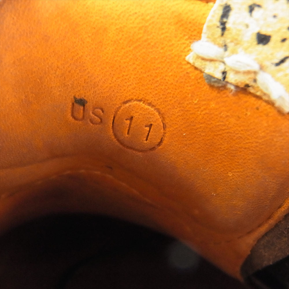 VISVIM ビズビム  13AW 0113302002001 AMERICANA DECK-FOLK アメリカーナ デッキ フォルク シューズ ブラウン系 US11　29.0cm【中古】