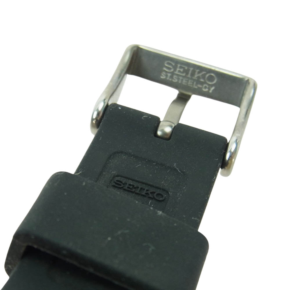 SEIKO セイコー STBR00C V147-0BZ0 × SHIPS PROSPEX LOWERCASE シップス プロスペックス ダイバー ソーラー クォーツ ウオッチ 時計 ブラック系 ブルー系【中古】