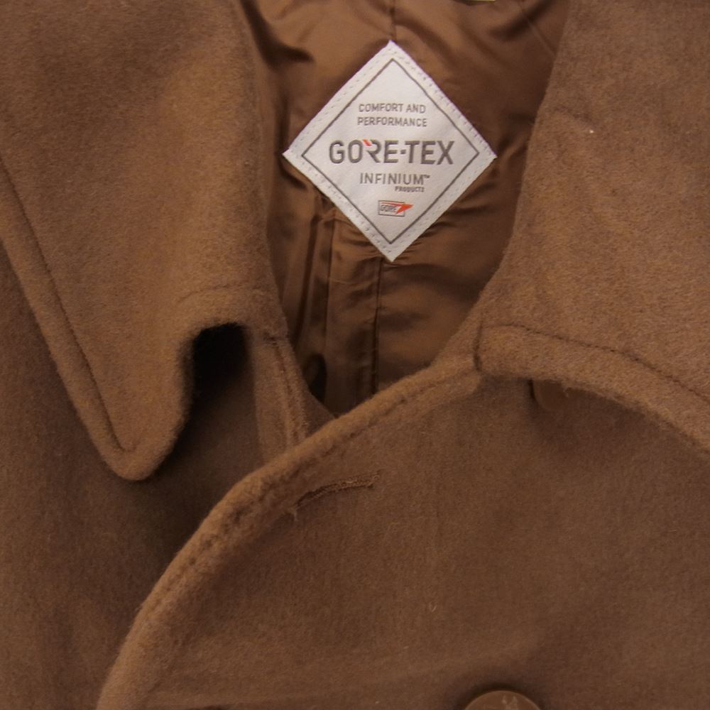 nonnative ノンネイティブ NN-JU3804 SAILOR COAT NZ W/N LIGHT BEAVER WITH GORE-TEX INFINIUM Pコート ブラウン系 1【中古】