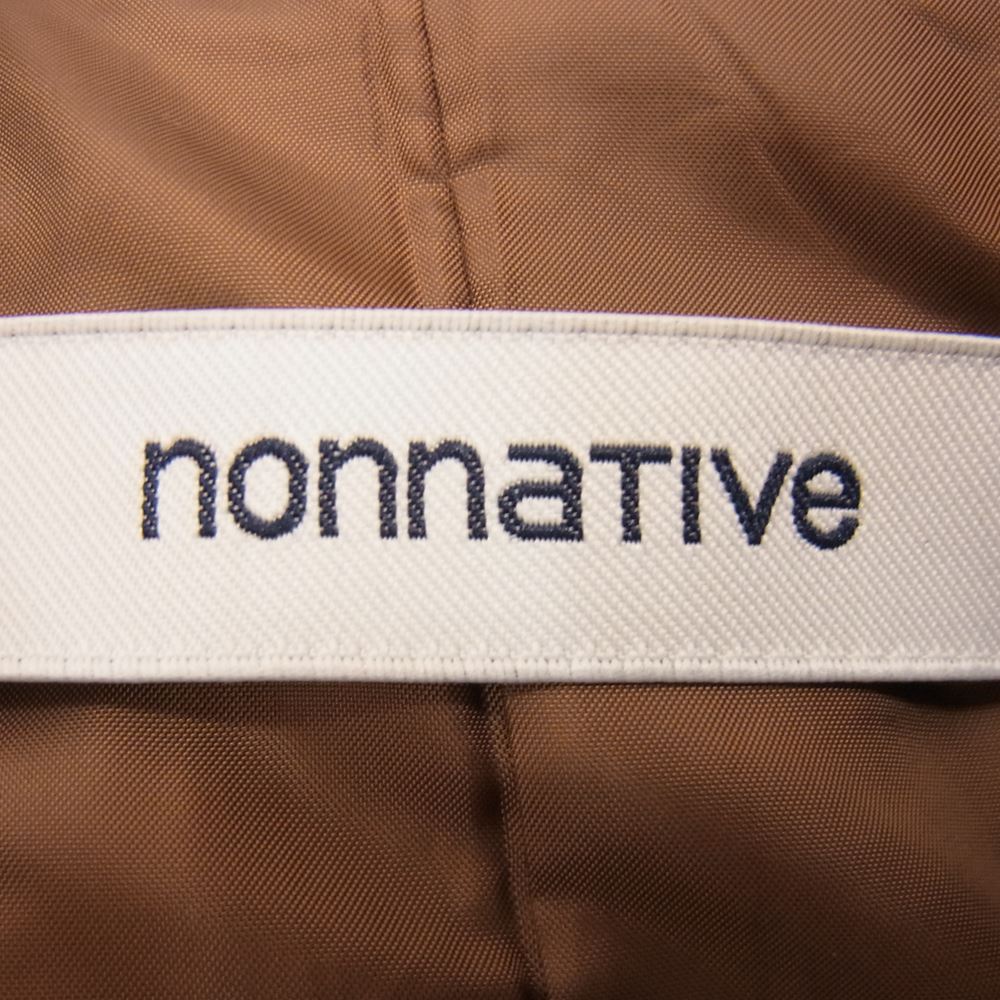 nonnative ノンネイティブ NN-JU3804 SAILOR COAT NZ W/N LIGHT BEAVER WITH GORE-TEX INFINIUM Pコート ブラウン系 1【中古】