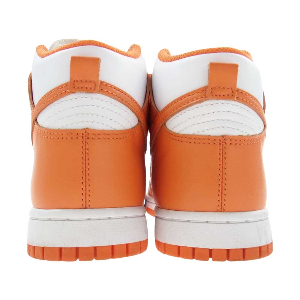 NIKE ナイキ DD1399-101 DUNK HI RETRO SYRACUSE ダンク ハイ スニーカー ホワイト系 オレンジ系 26cm【中古】