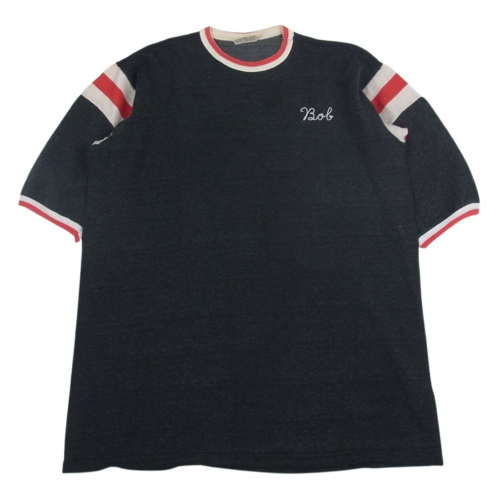 ローリングス  80's Vintage ヴィンテージ フットボール Tシャツ ネイビー系 L【中古】