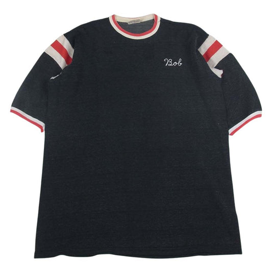 ローリングス  80's Vintage ヴィンテージ フットボール Tシャツ ネイビー系 L【中古】