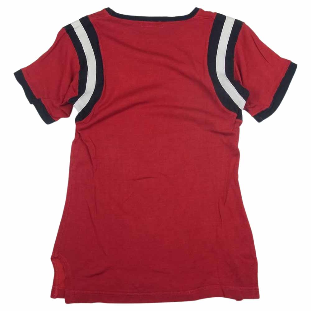 vintage フットボールシャツ サンドニット Vintage ヴィンテージ フットボール シャツ レッド