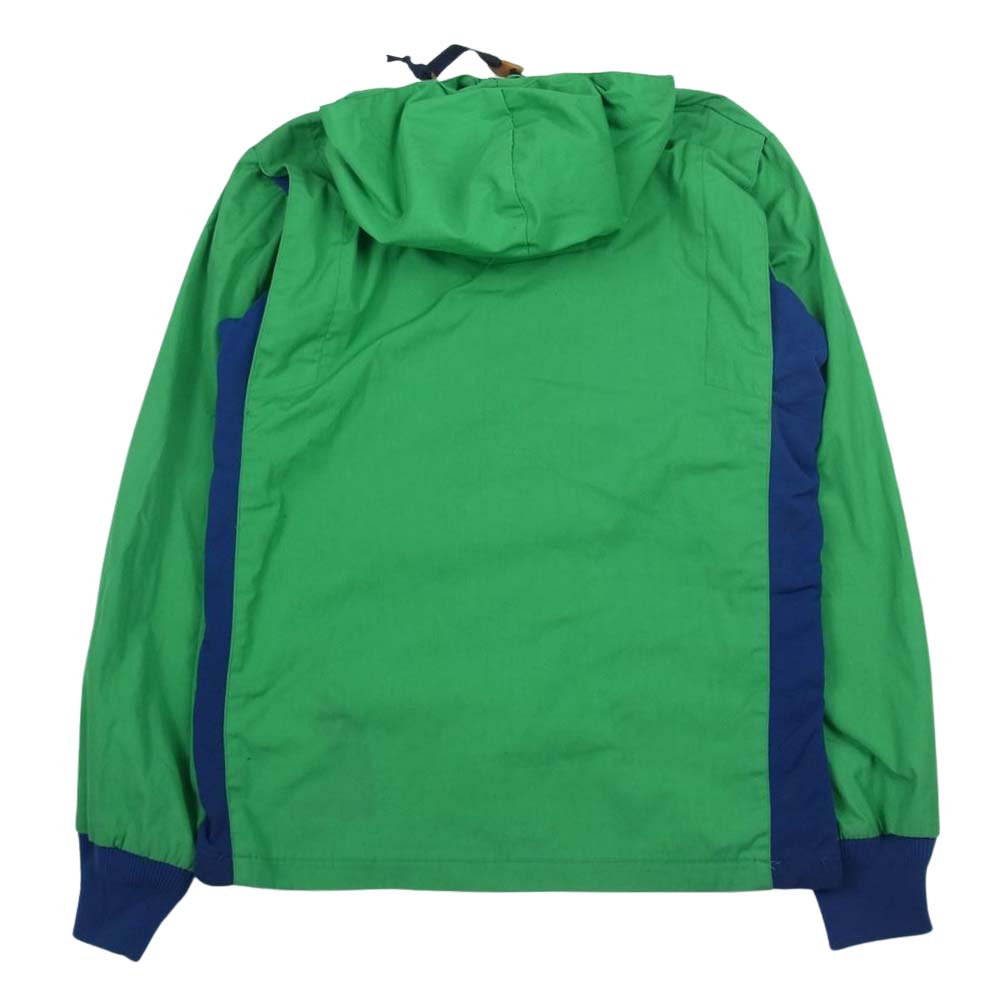 WOOLRICH ウールリッチ 80s ヴィンテージ コットン プルオーバー パーカー グリーン系 S【中古】