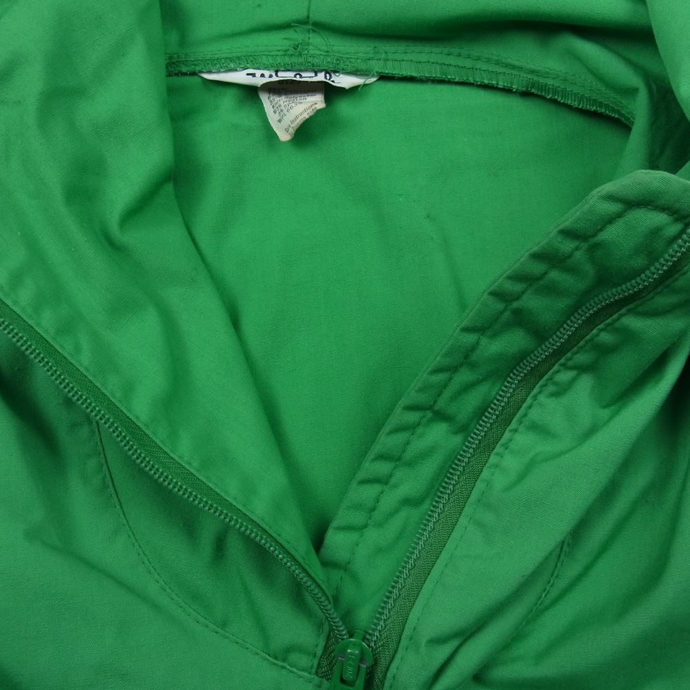 WOOLRICH ウールリッチ 80s ヴィンテージ コットン プルオーバー パーカー グリーン系 S【中古】