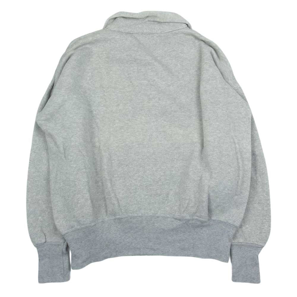 ヴィンテージ 60's Half Zip Sweat Shirts FALCON ZIP ピンロック 型爪 ハーフジップ スウエット  グレー系【中古】