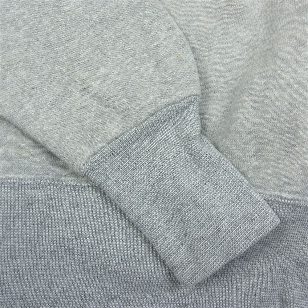 ヴィンテージ 60's Half Zip Sweat Shirts FALCON ZIP ピンロック 型爪 ハーフジップ スウエット  グレー系【中古】