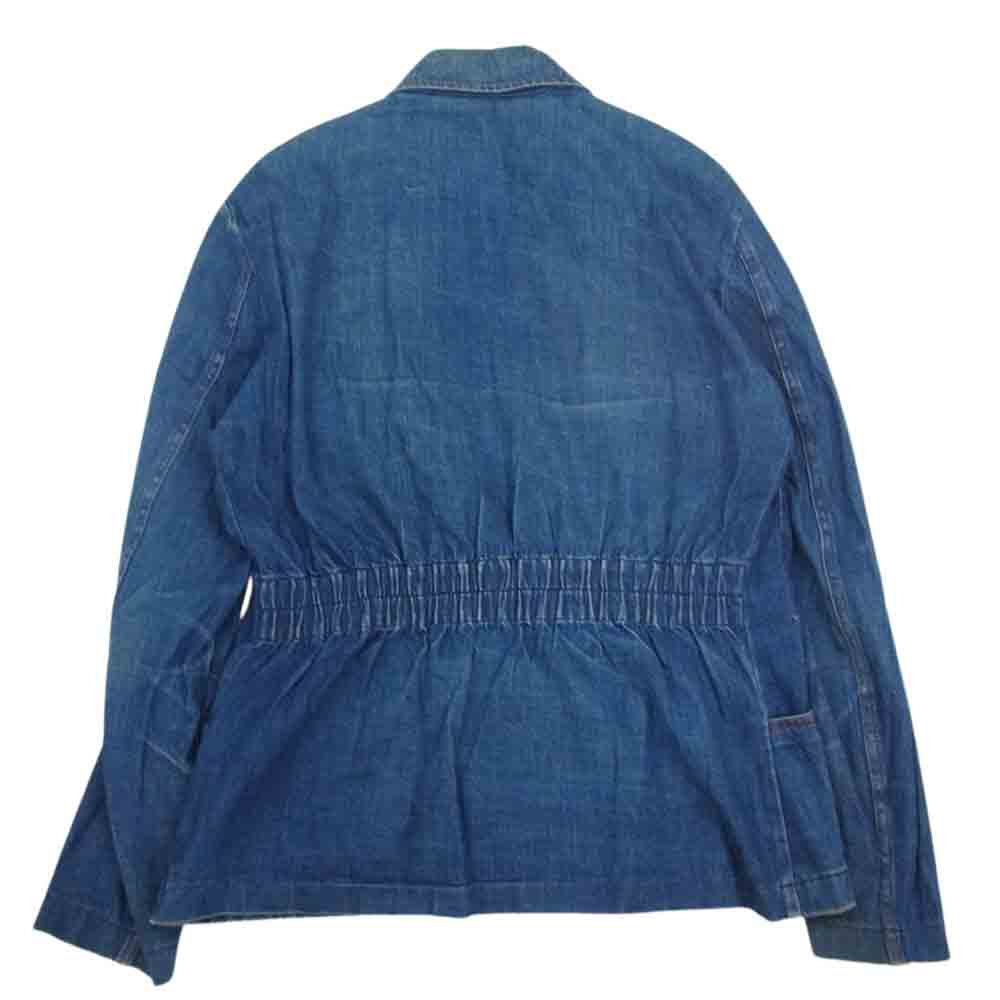 ピーターズ 50ｓ～70s 棒形 涙タロン ジップ仕様 デニム ジャケット インディゴブルー系 M【中古】