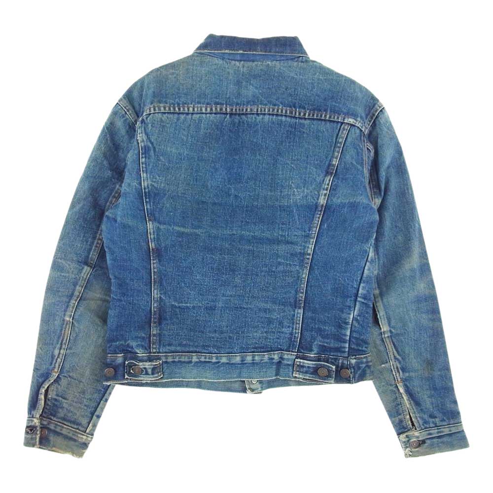 Levi's リーバイス ヴィンテージ オリジナル 70505 TROY ブランケット ライナー タブ無し ケアラベル無し デニム ジャケット インディゴブルー系【中古】