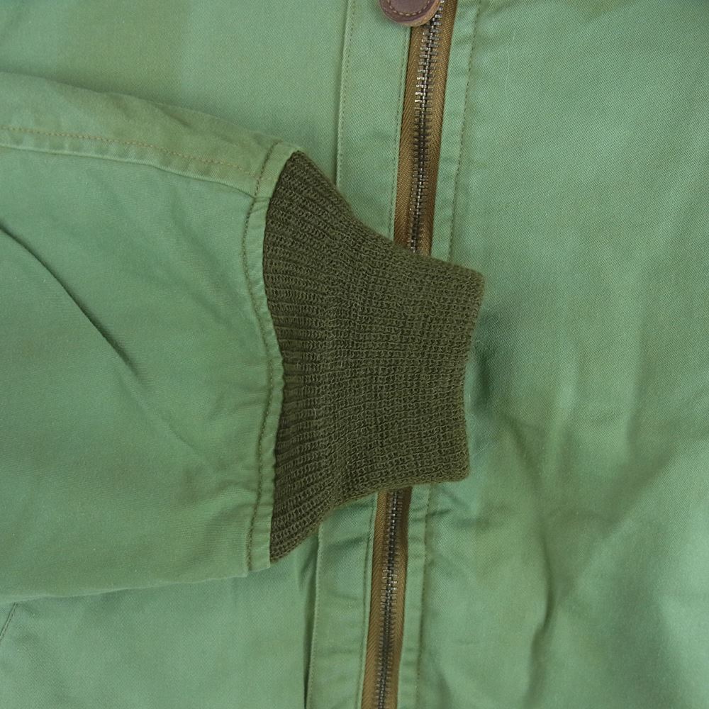 Buzz Rickson's バズリクソンズ BR11306 ROUGH WEAR CLOTHING ラフウェア実名復刻 B-15 フライト ジャケット ミリタリー ジャケット カーキ系 42【中古】