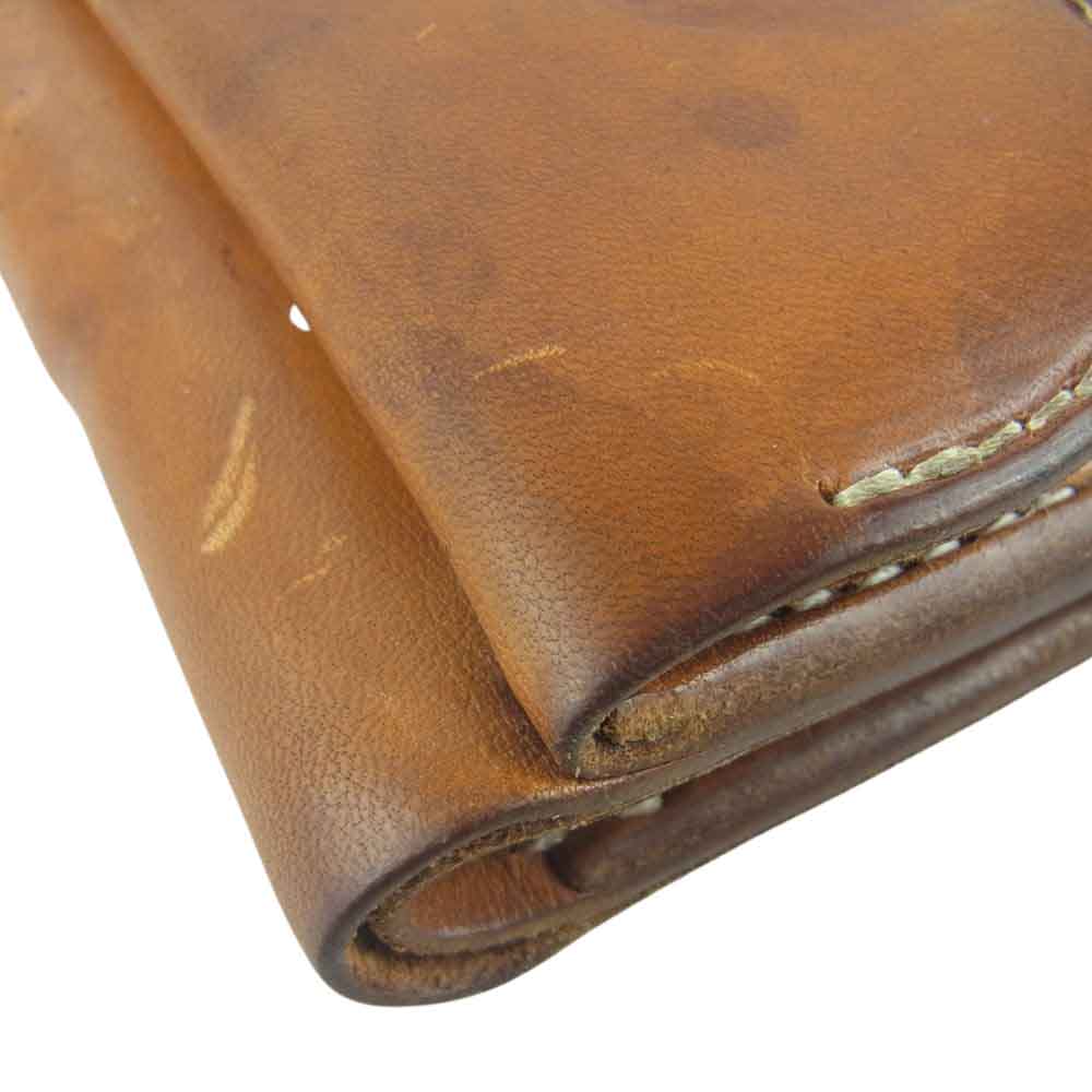 ゴローズ中財布　ベージュ　赤ビーズ　プラビーズ革紐2本　ターコイズビーズセット✨ b3bbb9879ed170ae032b3812e3ecfc