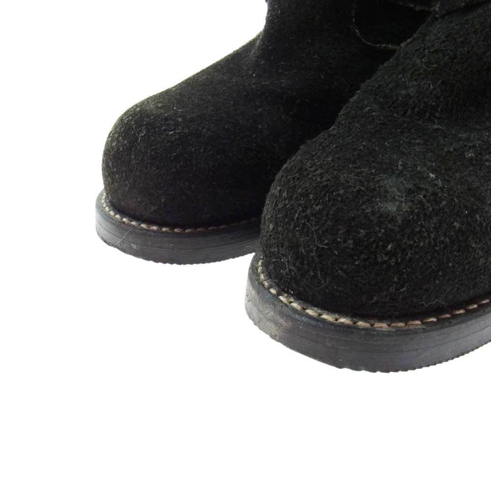 Chippewa チペワ 91069 スエード エンジニア ブーツ ブラック系【中古