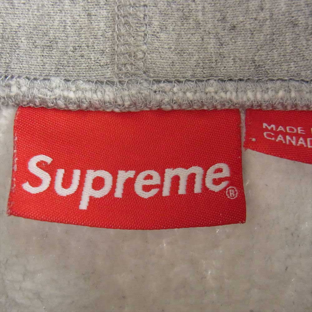 Supreme シュプリーム 16AW Box Logo Hooded Sweatshirt ボックスロゴ フーデッド スウェット シャツ プルオーバー パーカー グレー系 XL【中古】