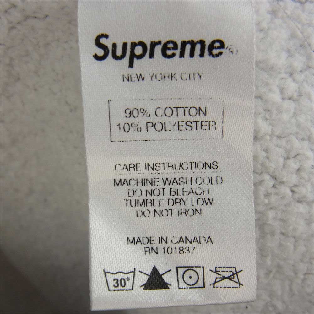 Supreme シュプリーム 16AW Box Logo Hooded Sweatshirt ボックスロゴ フーデッド スウェット シャツ プルオーバー パーカー グレー系 XL【中古】