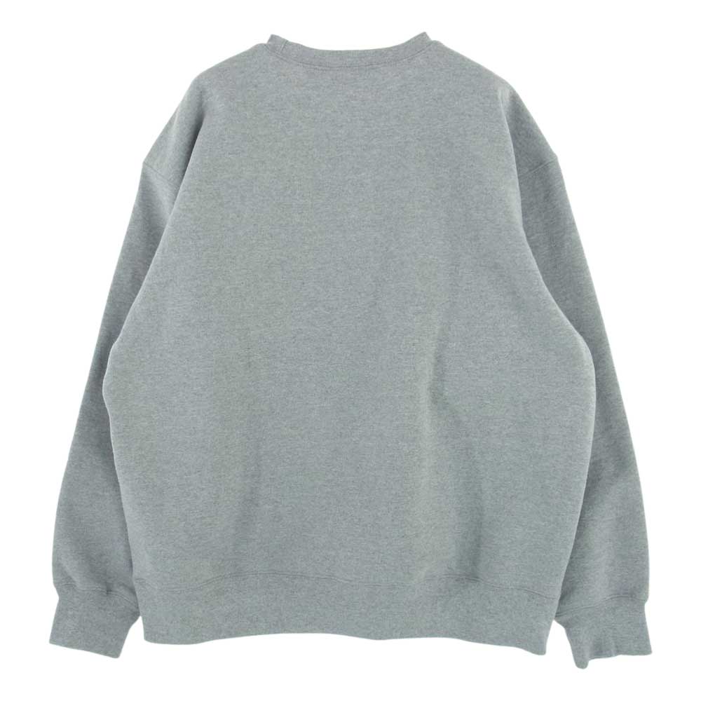 Supreme シュプリーム 22AW Box Logo Crewneck ボックス ロゴ クルーネック スウェット トレーナー グレー系 L【中古】