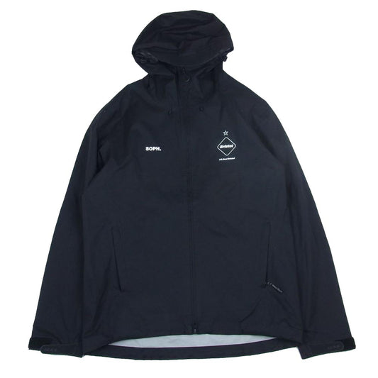 F.C.R.B. エフシーアールビー 20AW FCRB-202036 F.C.Real Bristol 2.5レイヤー ナイロン レイン ジャケット RAIN JACKET ソフ エフシーレアルブリストル ブラック系 M【中古】