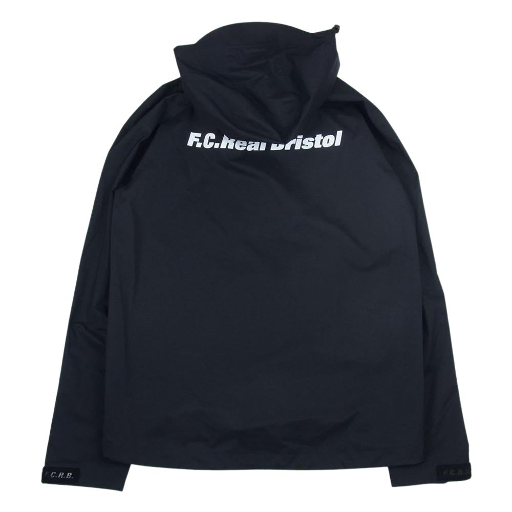 F.C.R.B. エフシーアールビー 20AW FCRB-202036 F.C.Real Bristol 2.5レイヤー ナイロン レイン ジャケット RAIN JACKET ソフ エフシーレアルブリストル ブラック系 M【中古】