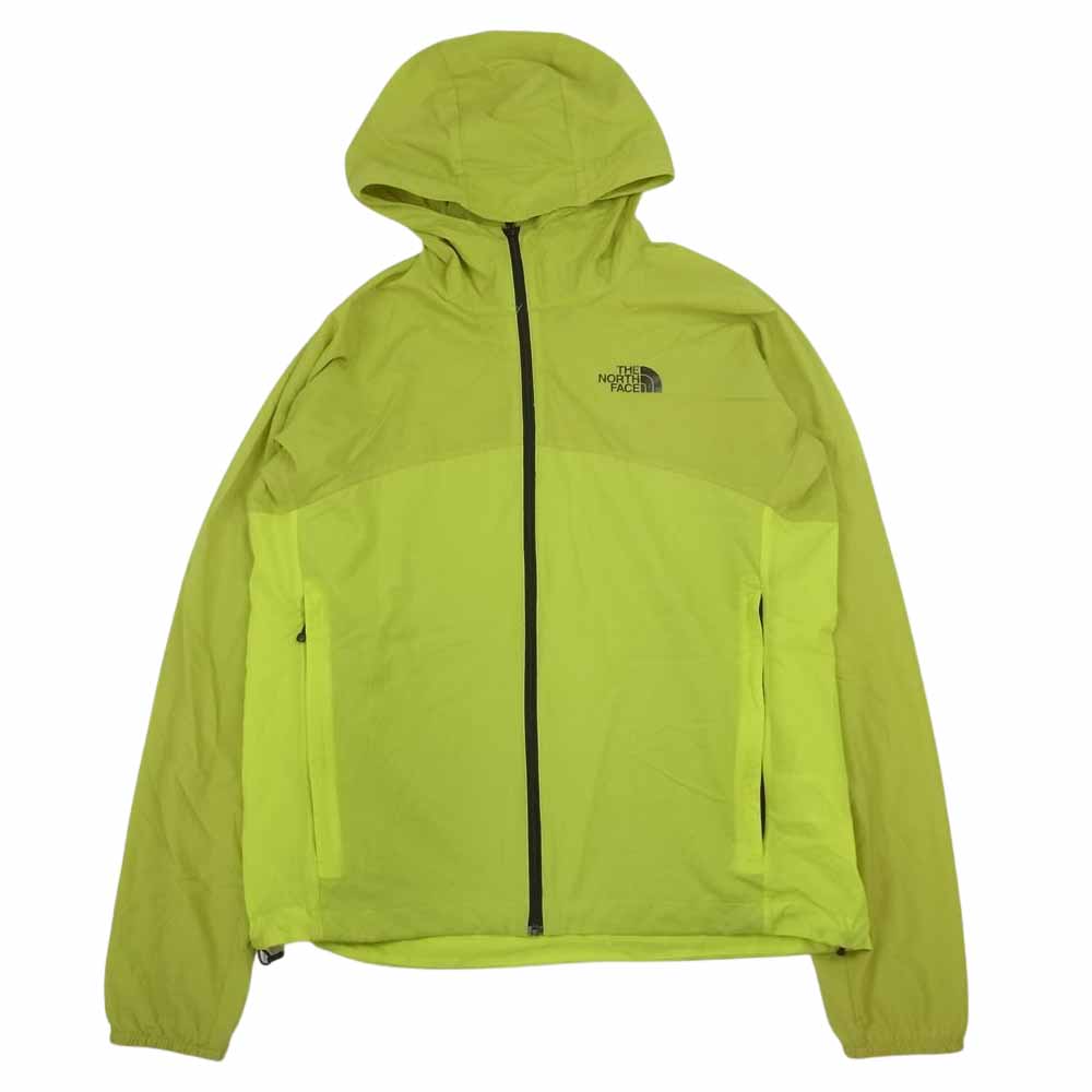 THE NORTH FACE ノースフェイス NP21209 SWALLOWTAIL HOODIE スワローテイル フーディー ナイロン マウンテンパーカ ジャケット  イエロー系 M【中古】