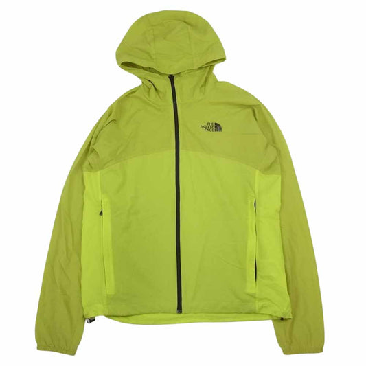 THE NORTH FACE ノースフェイス NP21209 SWALLOWTAIL HOODIE スワローテイル フーディー ナイロン マウンテンパーカ ジャケット  イエロー系 M【中古】