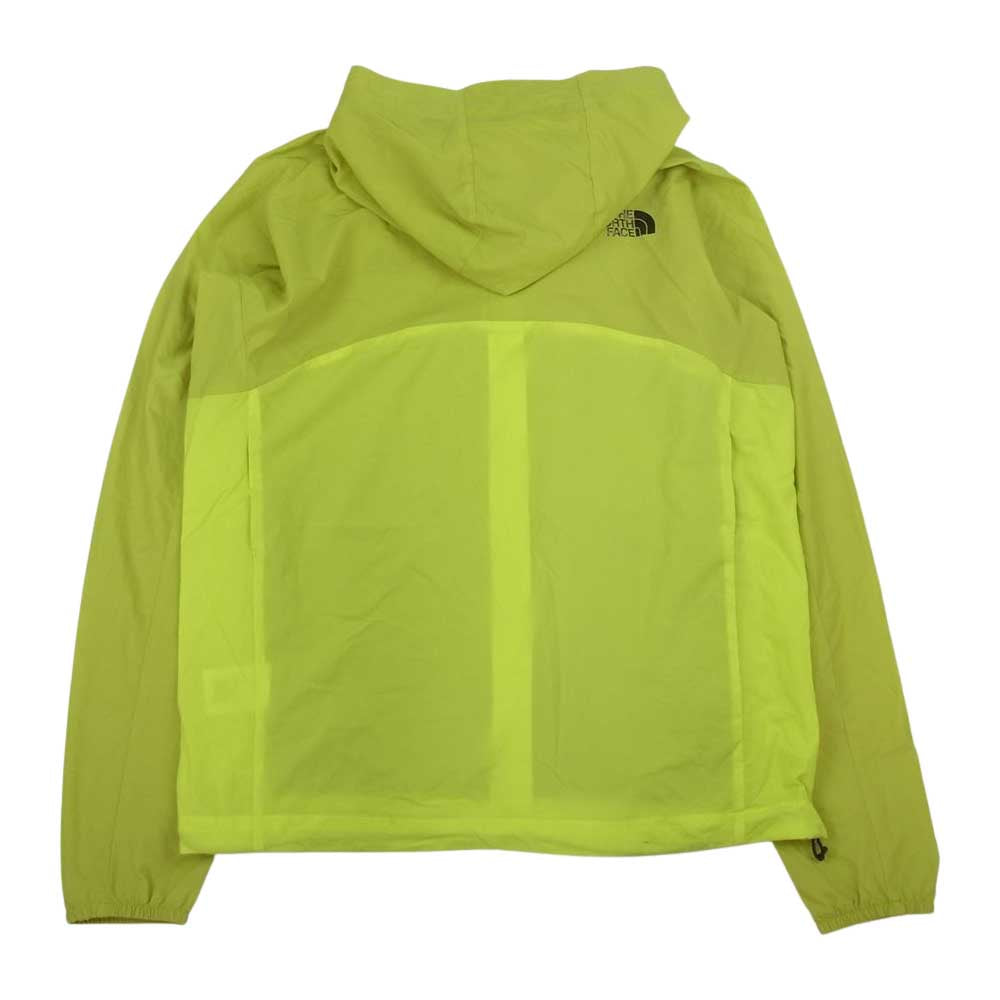 THE NORTH FACE ノースフェイス NP21209 SWALLOWTAIL HOODIE スワローテイル フーディー ナイロン マウンテンパーカ ジャケット  イエロー系 M【中古】